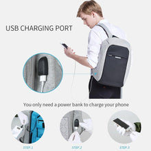 Load image into Gallery viewer, Theft Proof USB Charging Water-resistant School Backpack - shopnonstoponline